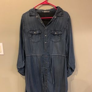 Maurice’s denim long sleeve dress